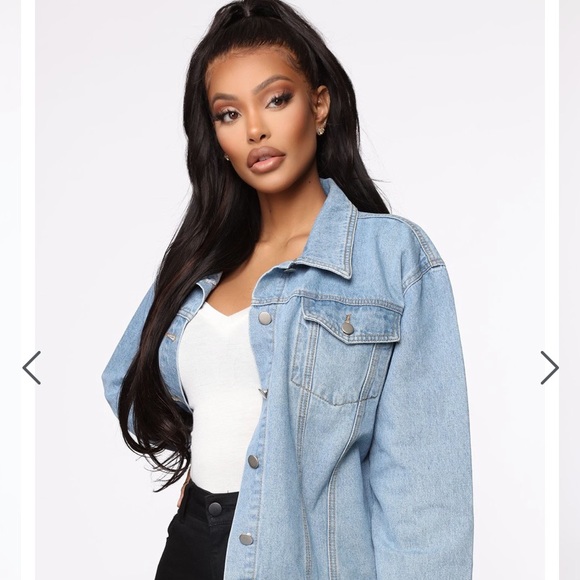 BABYMAMA LIGHT WASH DENIUM JACKET - Picture 7 of 14